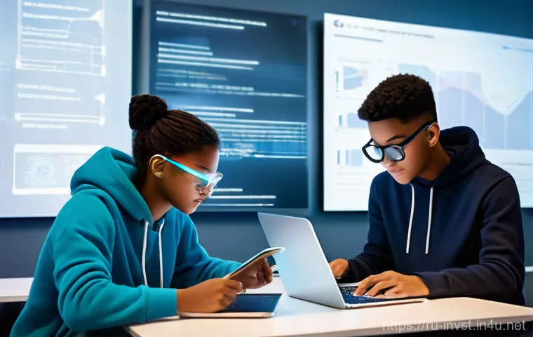 코인 에어드랍 참여 방법 - A vibrant, dynamic digital painting depicting a diverse group of young adults (late teens to early t...