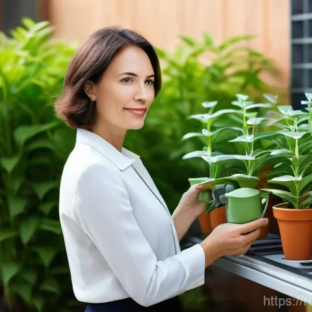 주식 투자 리스크 관리 - **Prompt 1: The Diversified Investor's Garden**
A serene, professional Russian woman in her late...